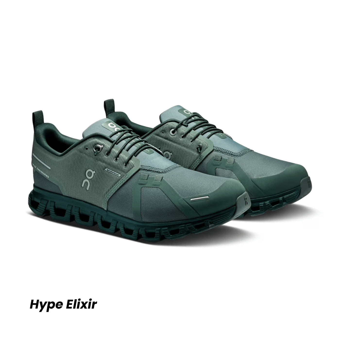 On Running Cloud 6 Waterproof Olive Evergreen