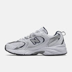 NB 530 - WHITE with NATURAL INDIGO
